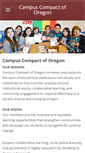 Mobile Screenshot of oregoncampuscompact.org